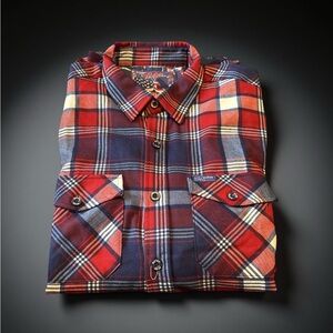 Retro Rifle - the 4th - flannel button down